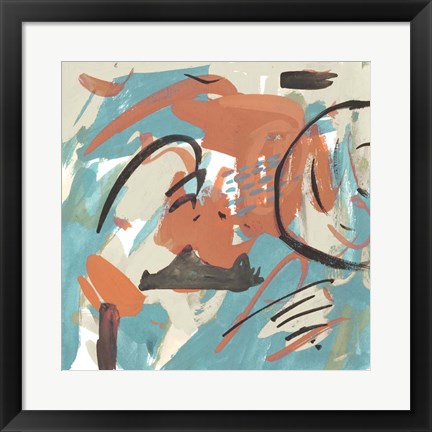 Framed Abstract Composition IV Print