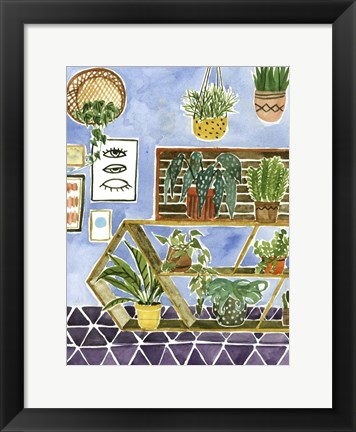 Framed Way to the Jungle I Print