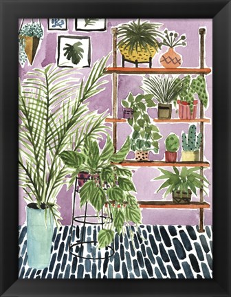 Framed Way to the Jungle II Print