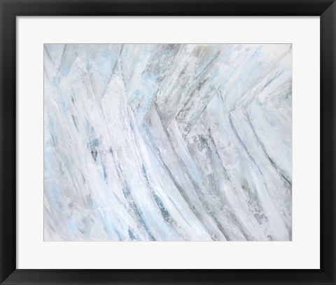 Framed Soft Fronds III Print