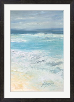 Framed Storm at Sea II Print