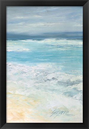 Framed Storm at Sea II Print