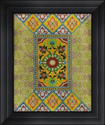 Framed Wallpaper Collage  II Print