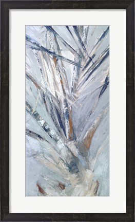 Framed Grey Palms IV Print