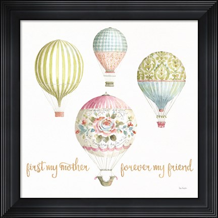 Framed Beautiful Romance XXII Mother Print