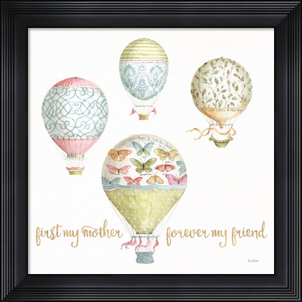 Framed Beautiful Romance XXI Mother Print