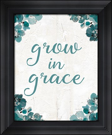 Framed Abstract Balance VI Crop I Grace Print