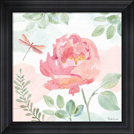 Framed Watercolorful III Print