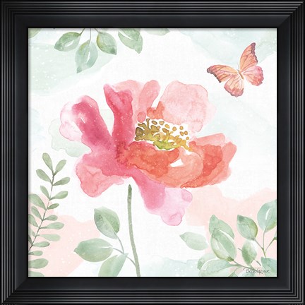 Framed Watercolorful II Print