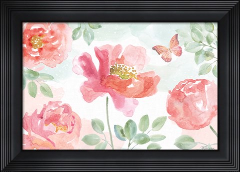 Framed Watercolorful I Print