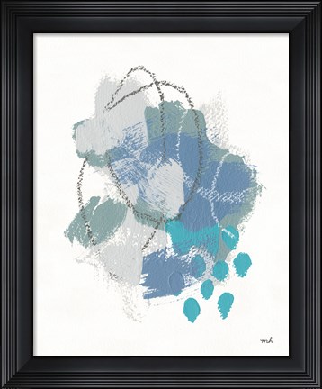 Framed Waterfall I Print