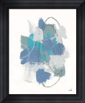 Framed Waterfall II Print
