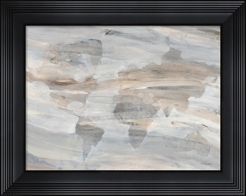 Framed Misty World Print