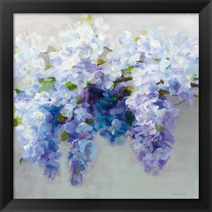 Framed Wisteria Print