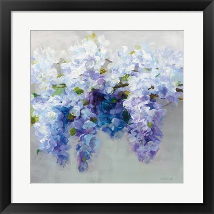 Framed Wisteria Print