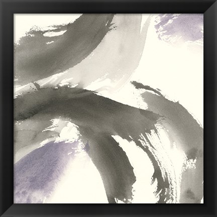 Framed Amethyst Gesture II Print