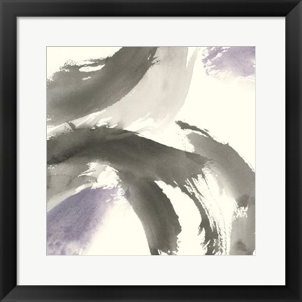 Framed Amethyst Gesture II Print