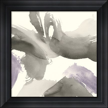 Framed Amethyst Gesture I Print