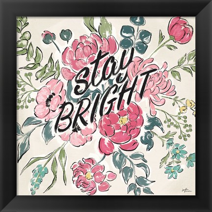 Framed Live in Bloom III Print