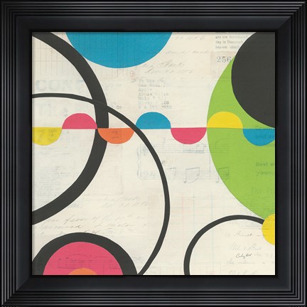 Framed Roundabout II Print