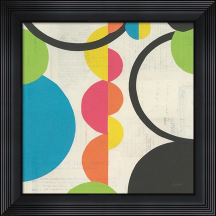 Framed Roundabout I Print