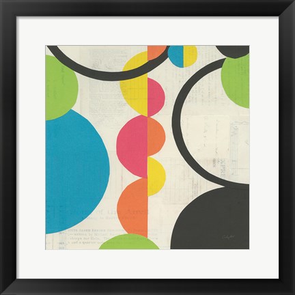 Framed Roundabout I Print