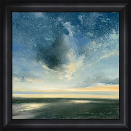 Framed Coastal Sunrise Print