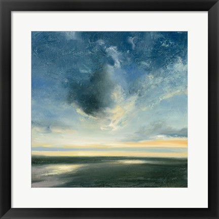 Framed Coastal Sunrise Print