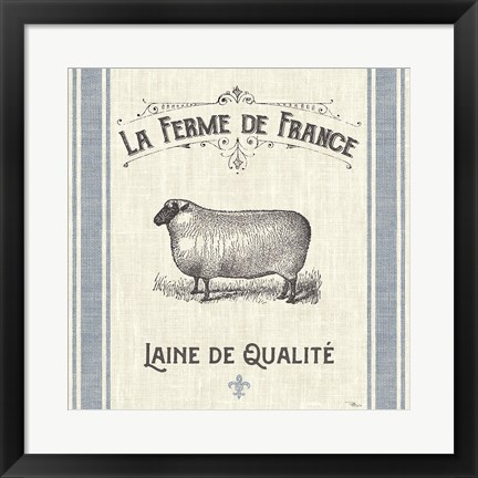 Framed French Farmhouse V Print