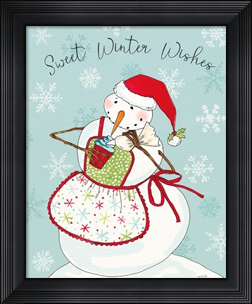 Framed Baked with Love III Print