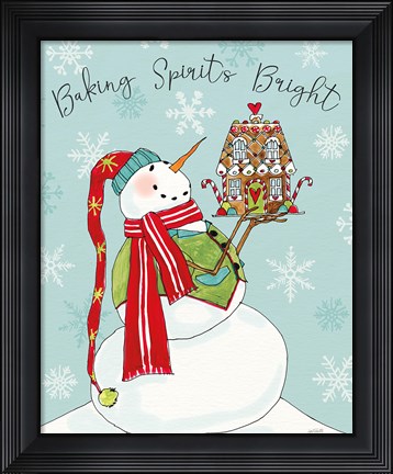 Framed Baked with Love II Print