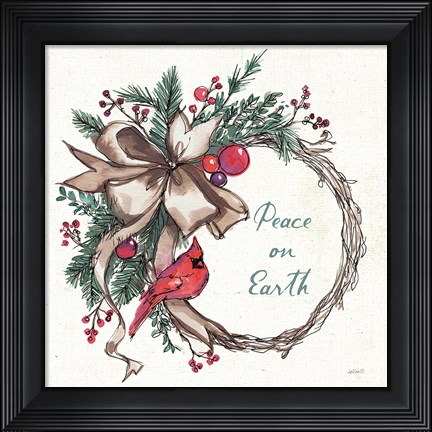 Framed Seasonal Charm IV Print