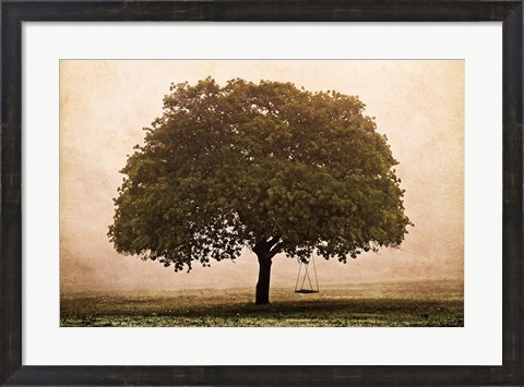 Framed Hopeful Oak Print