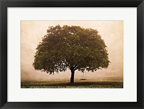 Framed Hopeful Oak Print