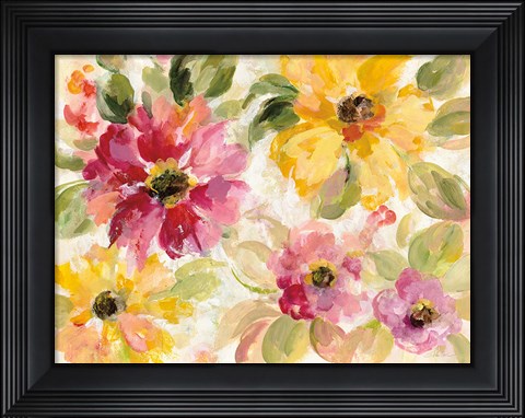 Framed Floral Radiance Print