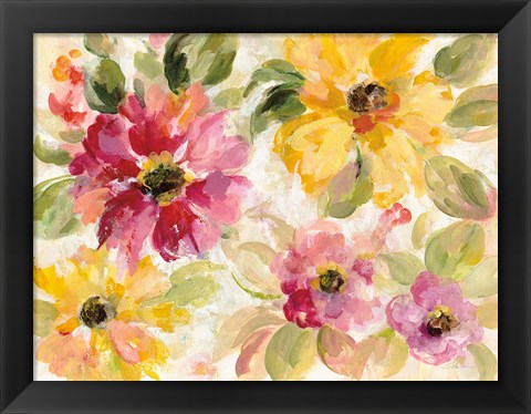 Framed Floral Radiance Print