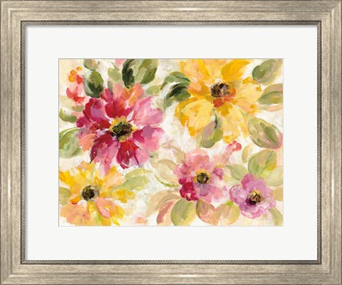 Framed Floral Radiance Print