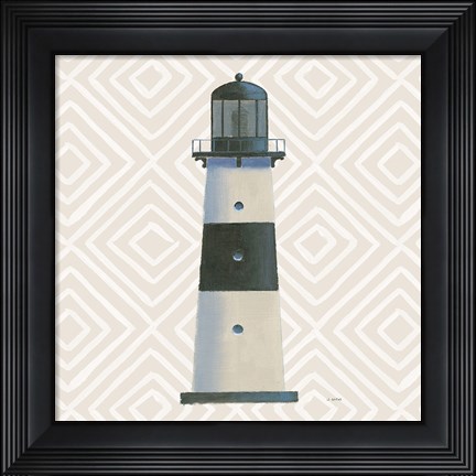 Framed Day at Sea III Print