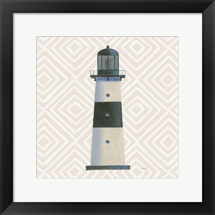 Framed Day at Sea III Print