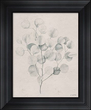 Framed Soft Summer Sketches II Print