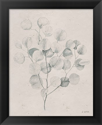 Framed Soft Summer Sketches II Print