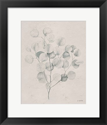 Framed Soft Summer Sketches II Print