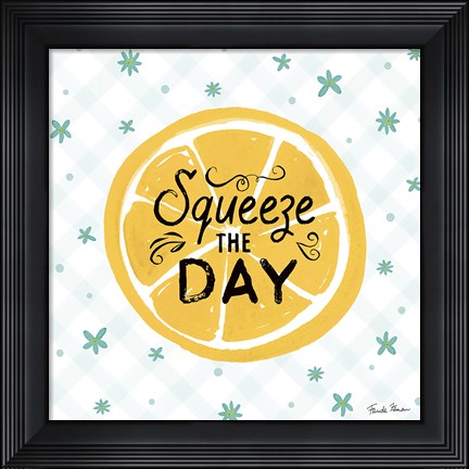 Framed Mellow Yellow II Print