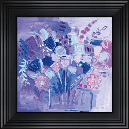 Framed Garden Pastels Print