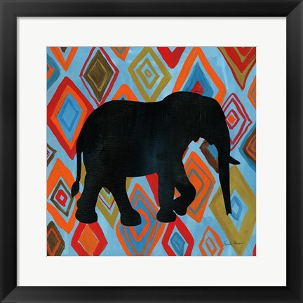 Framed African Animal I Print