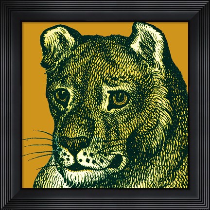 Framed Jungle Flair IV Print