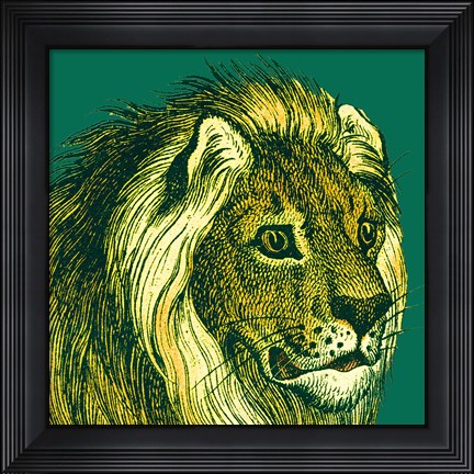 Framed Jungle Flair III Print