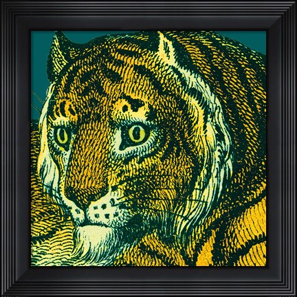Framed Jungle Flair II Print