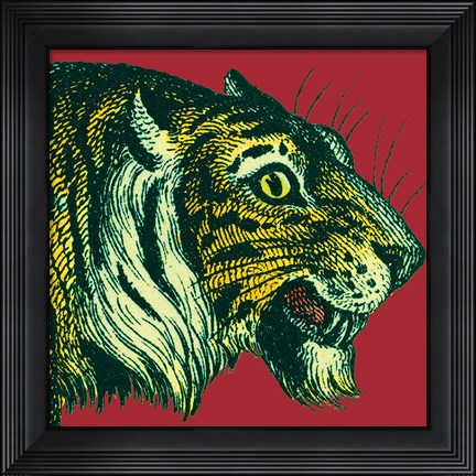 Framed Jungle Flair I Print