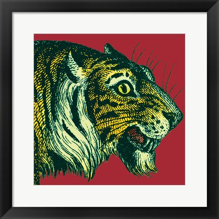 Framed Jungle Flair I Print